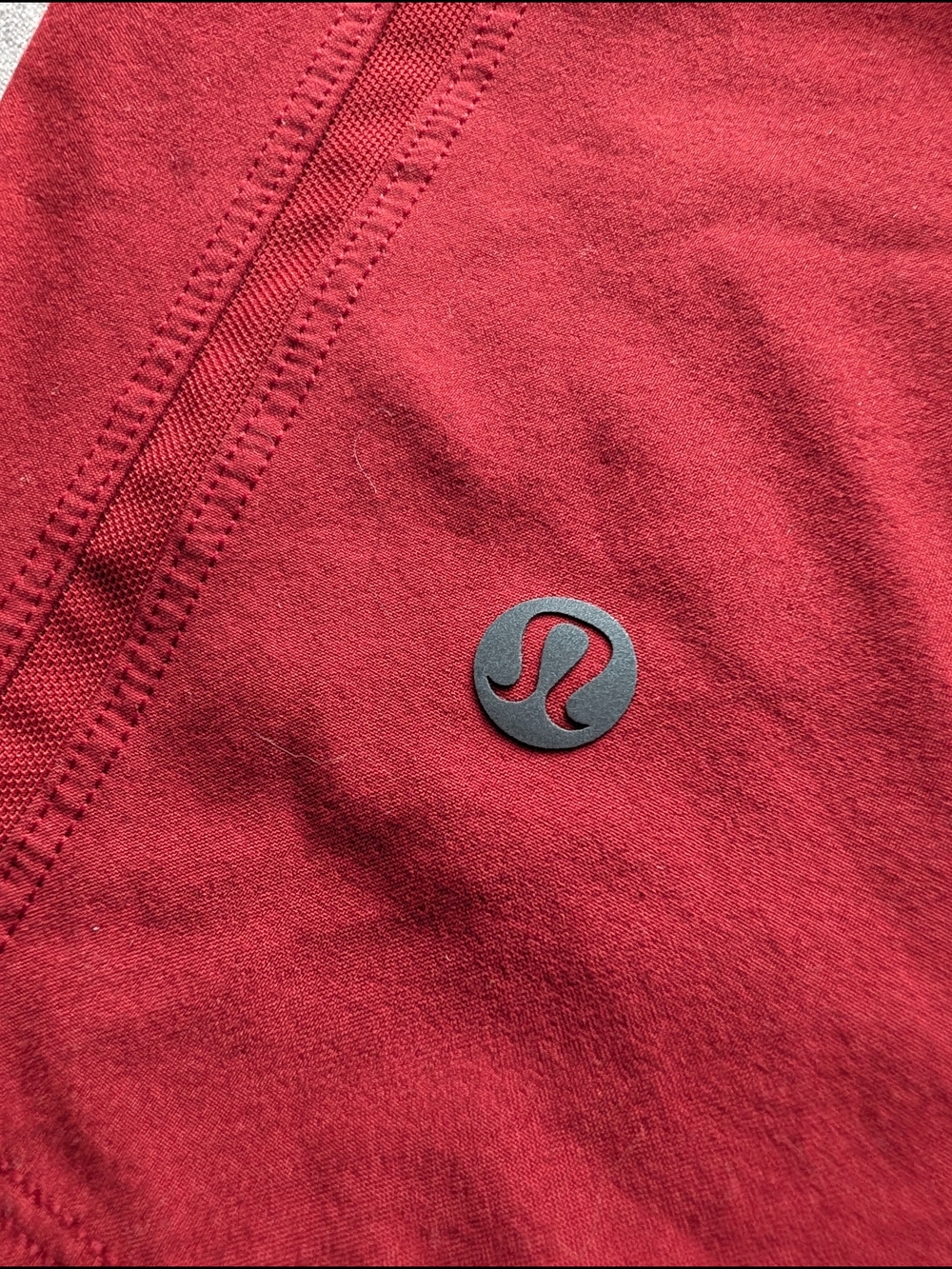 Lululemon Men's Pace Breaker Shorts Lined Performance Running Athletic Large Red - Picture 4 of 8